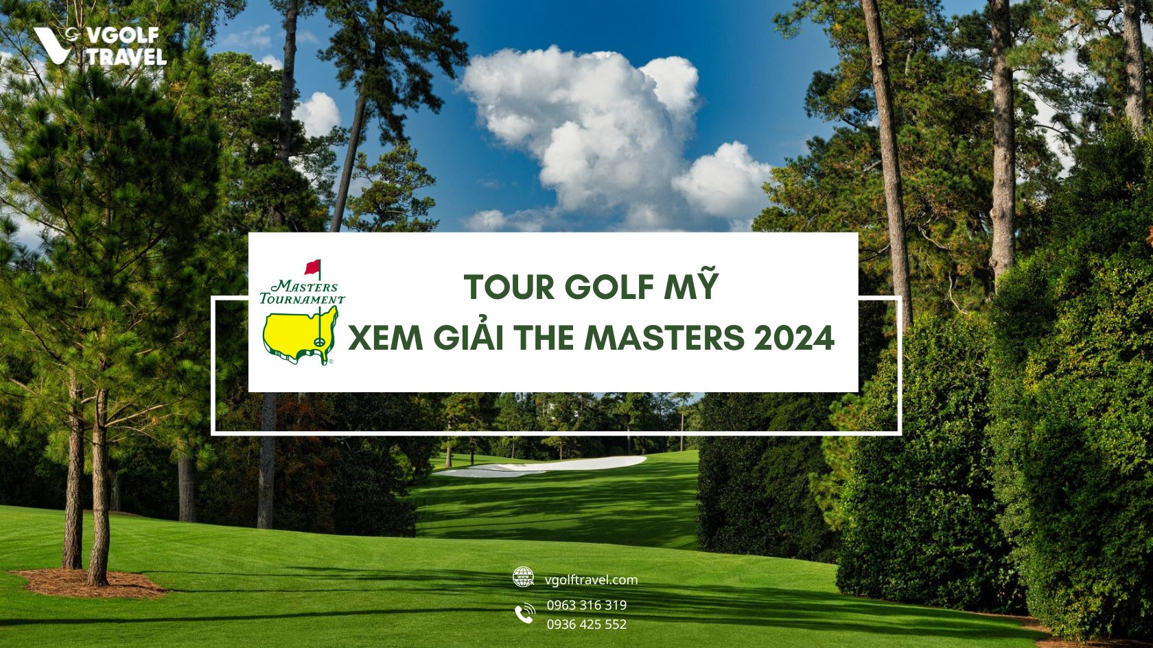 Có gì trong tour golf Mỹ - Xem giải The Master 2024?