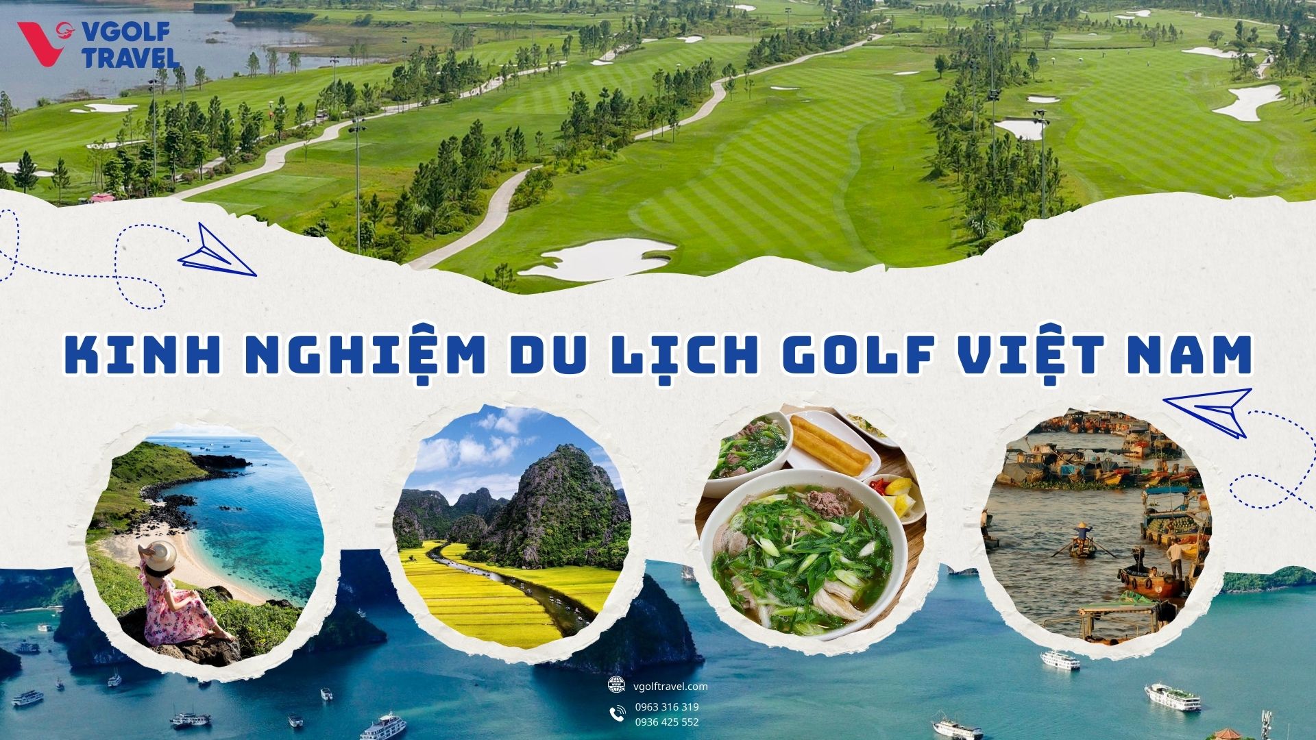 Kinh nghiệm du lịch golf Việt Nam chi tiết nhất