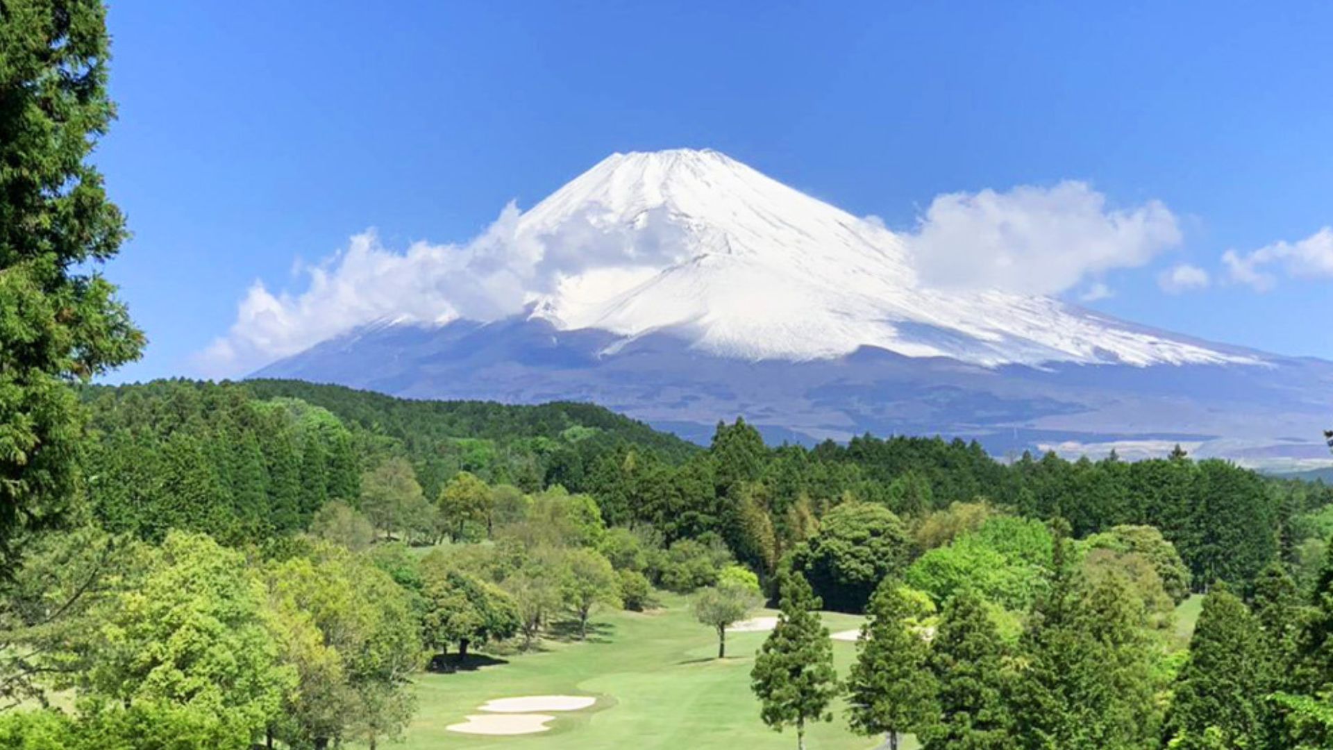 Susono Country Club: Swing view núi Phú Sĩ từ mọi hố golf