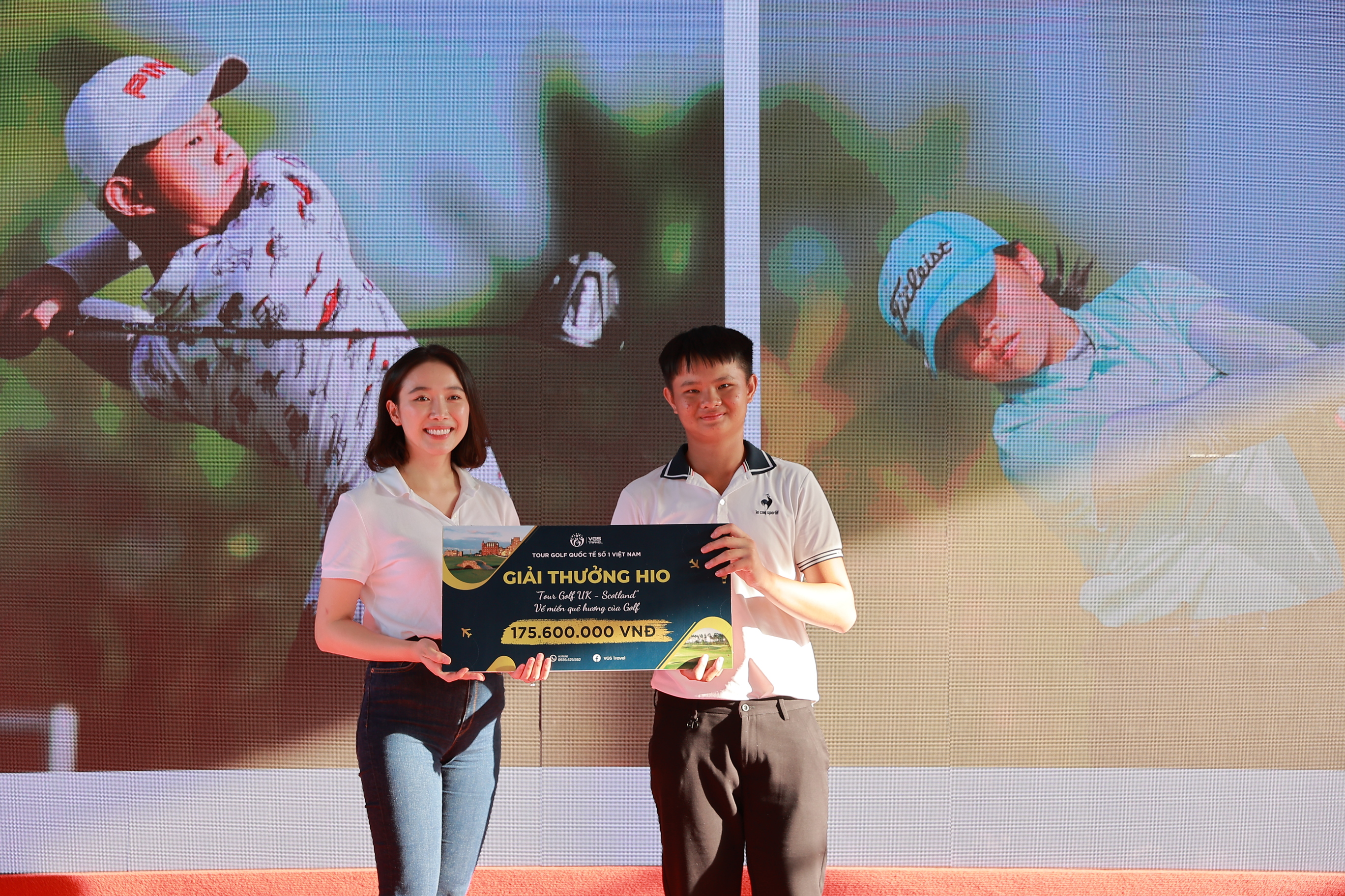VJO 2022 - T99 Cup: VGolf Travel trao giải HIO trị giá 175.600.000 VNĐ cho golfer Ngô Vĩnh Tường