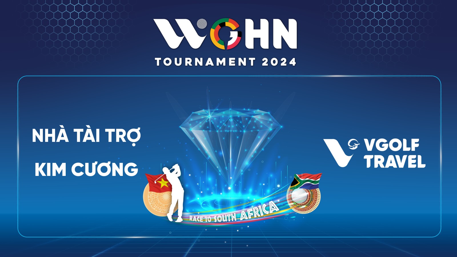 VGolf Travel tự hào là nhà tài trợ Kim cương của WGHN Tournament 2024