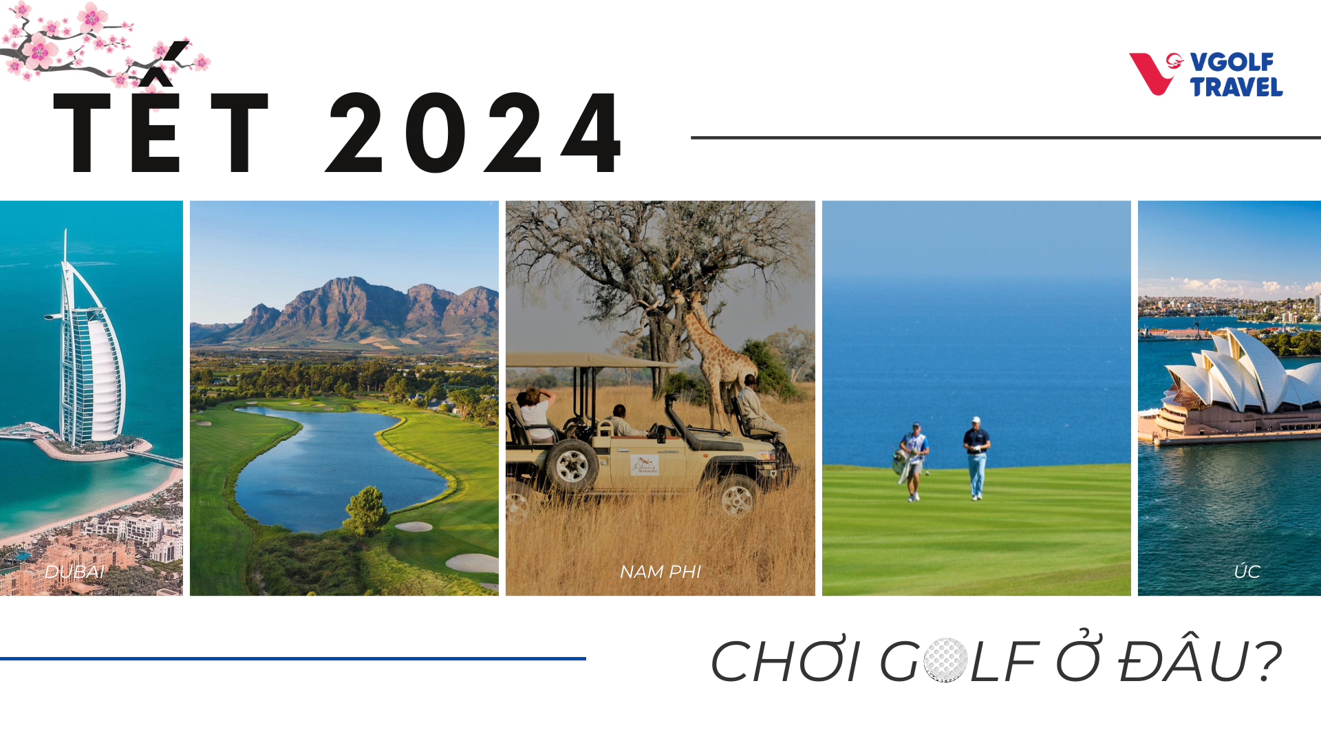 Du lịch Tết Dương lịch 2024: 10 điểm đến golf hấp dẫn nhất
