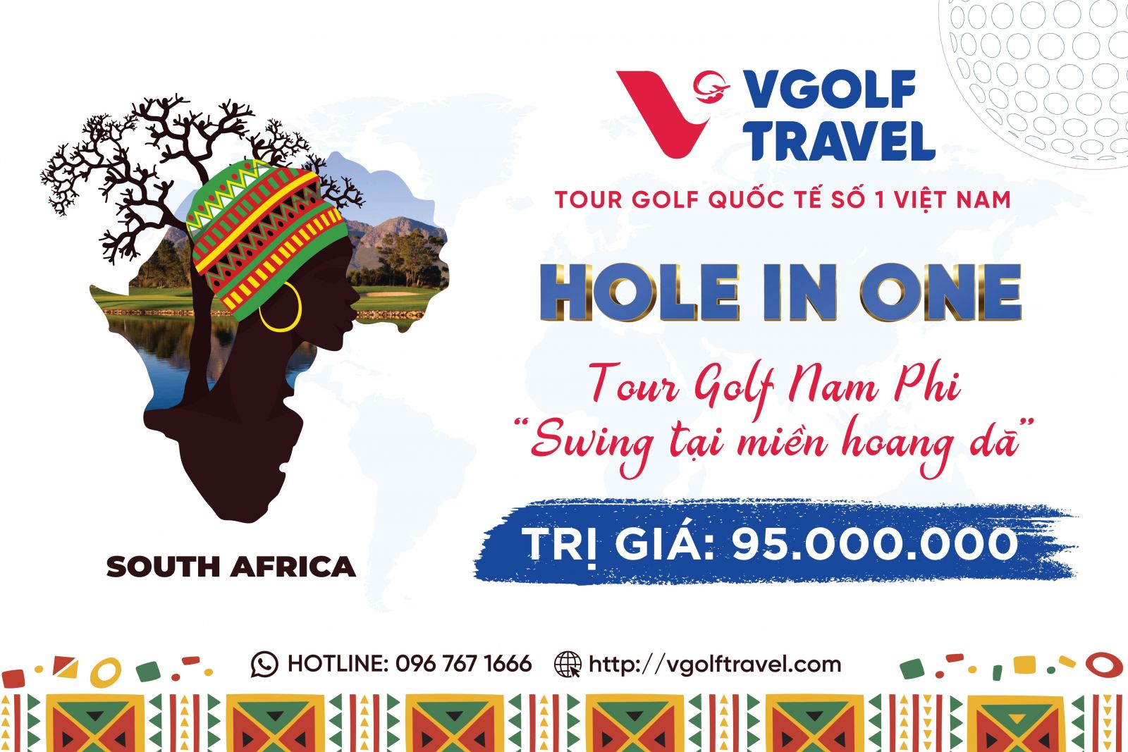 VGolf Travel tài trợ Tour golf Nam Phi cho giải HIO của Handee 20th Anniversary Tournament
