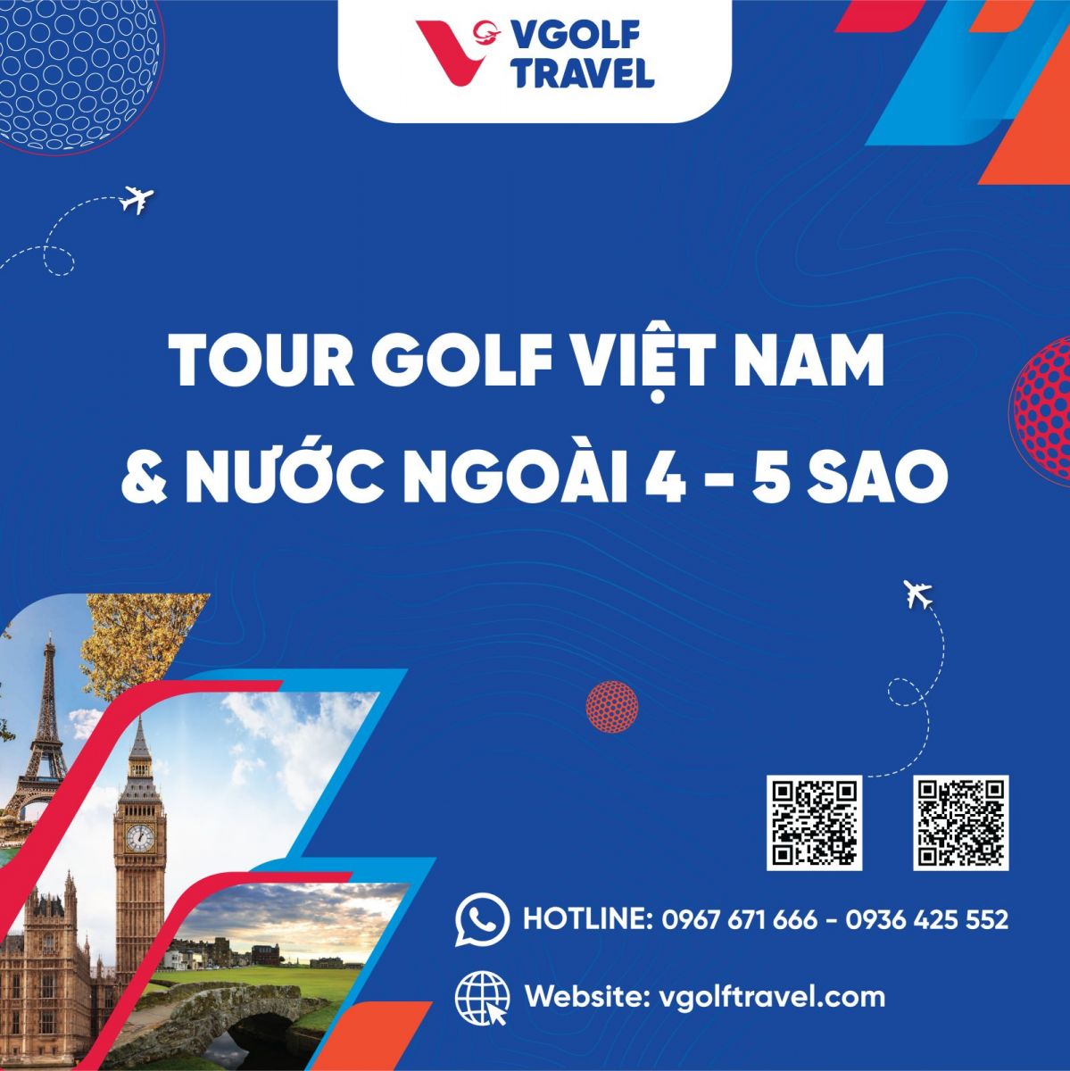 VGolf Travel - Tour golf nước ngoài, tour golf Việt Nam cao cấp