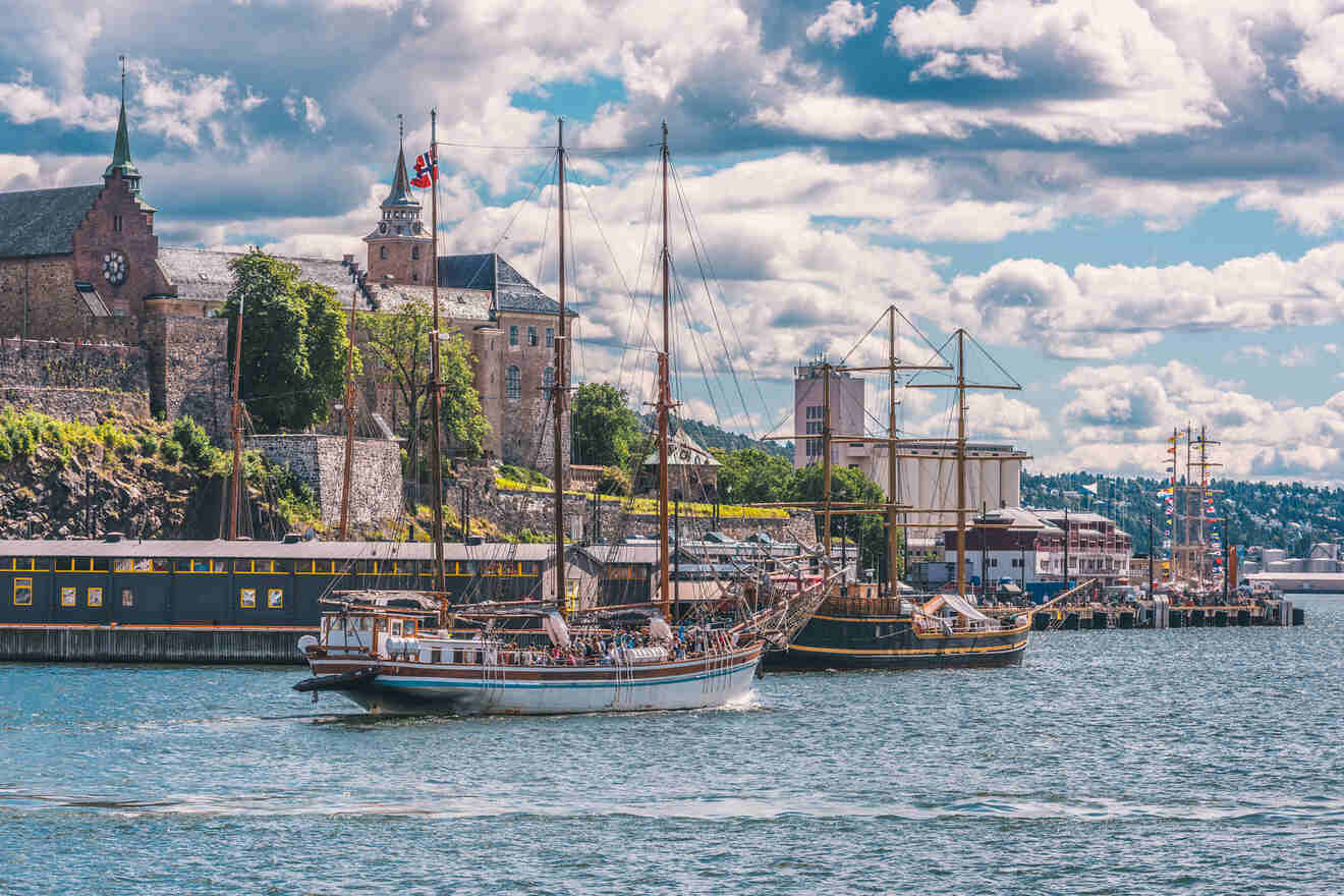Du thuyền vịnh Oslo