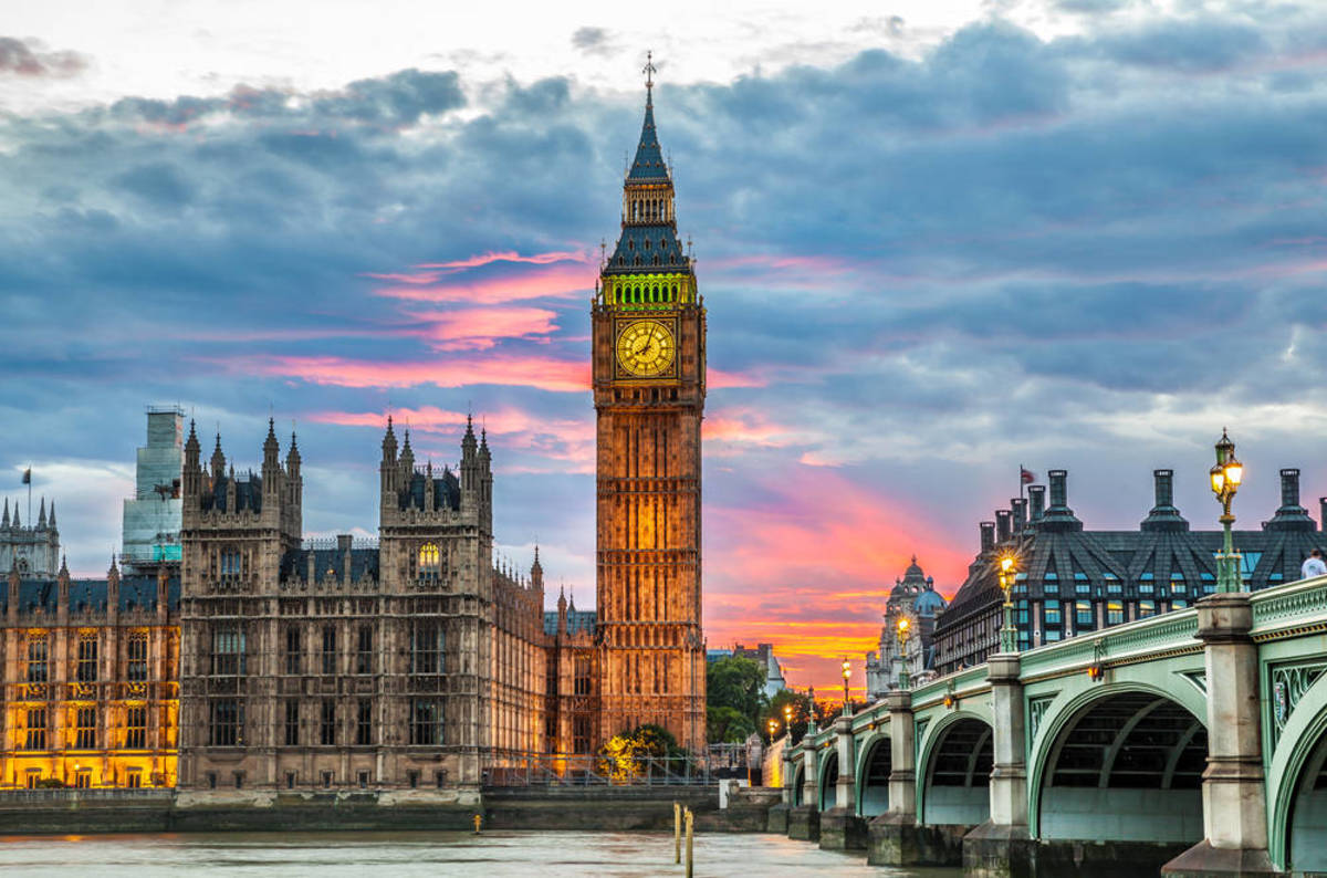Tháp đồng hồ Big Ben - Biểu tượng của nước Anh